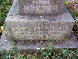 Christopher Headstone