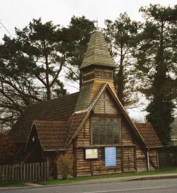 ST7102 : Church of St John, West Moors by Chris Downer