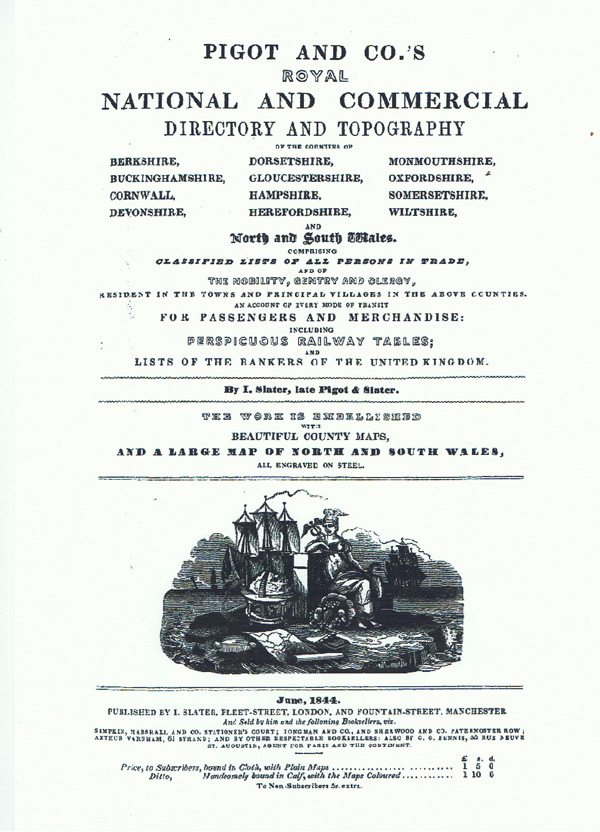 Pigots Directory 1844